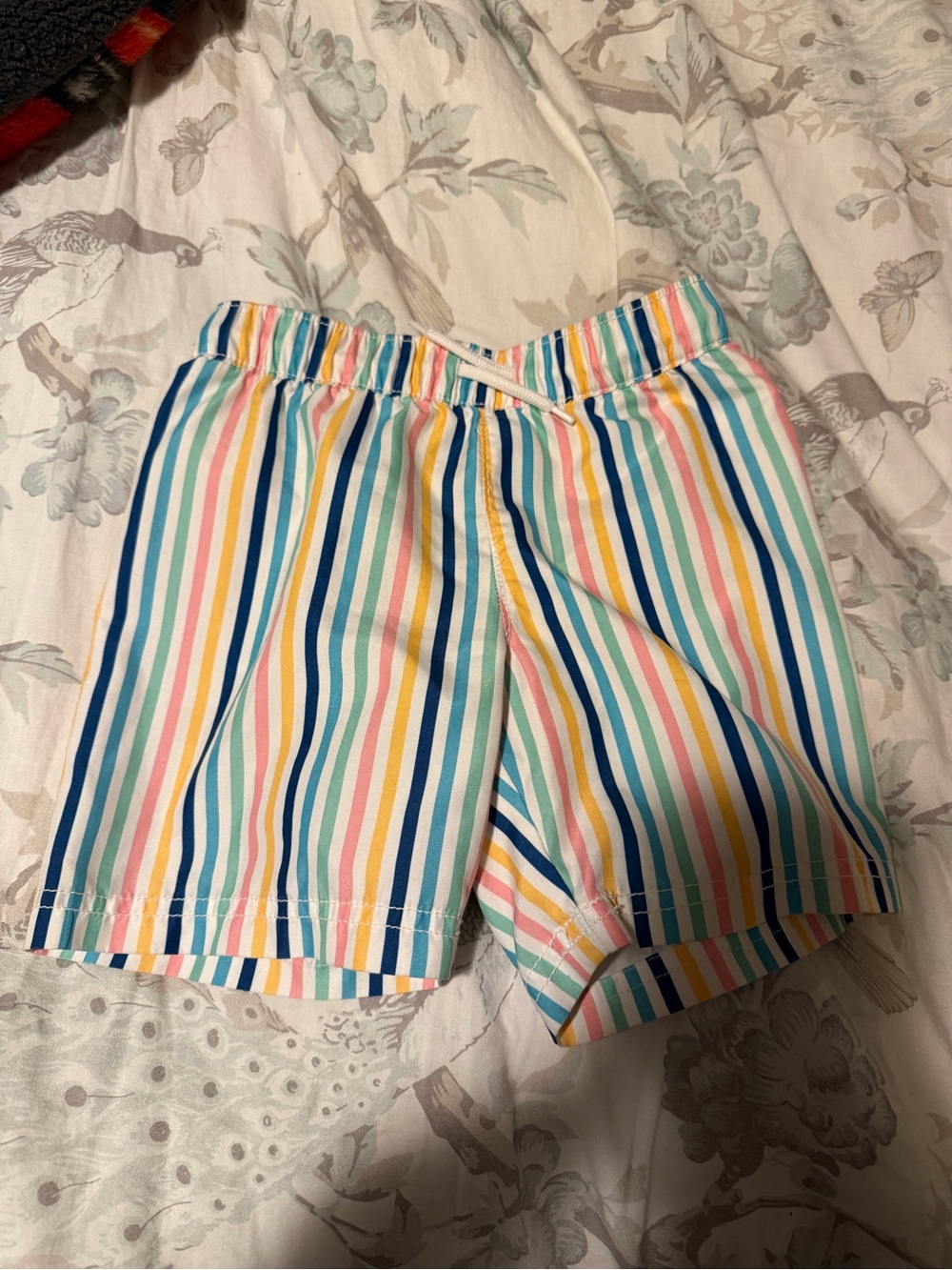 Old Navy Rainbow Stripe Elastic-Waist Shorts